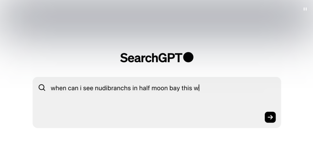 Suchanfrage über das Sichtbarwerden von Nacktschnecken in Half Moon Bay in dieser Woche.