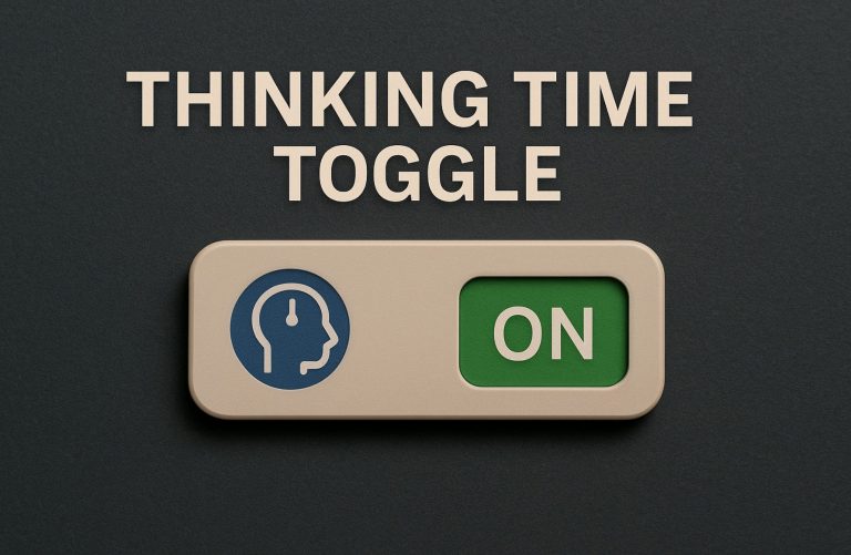 Thinking Time Toggle: So bestimmst du, wie gründlich ChatGPT-5 denkt