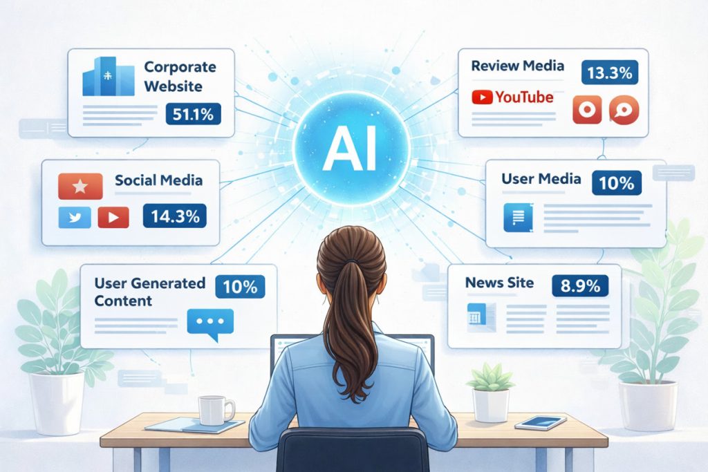 Welche Quellen zitieren ChatGPT, Google AI Overviews und Perplexity?