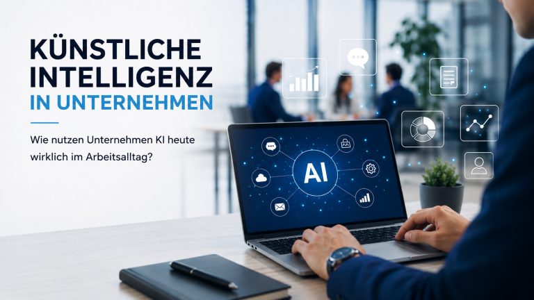 Umfrage zum Einsatz von Künstlicher Intelligenz in Unternehmen