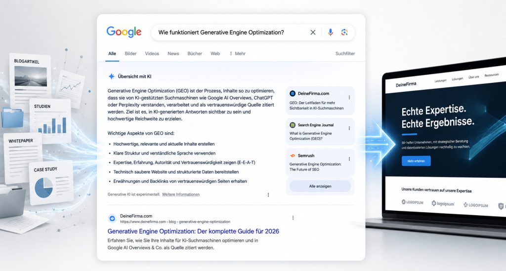 Google AI Overviews fressen deine Klicks: Wie du 2026 trotzdem zur Primärquelle wirst